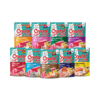 Crystal Kitty Pouch Wet Food
